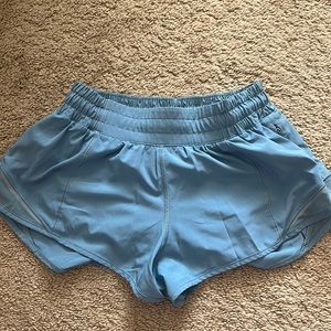 Worn once Lululemon hotty hot shorts